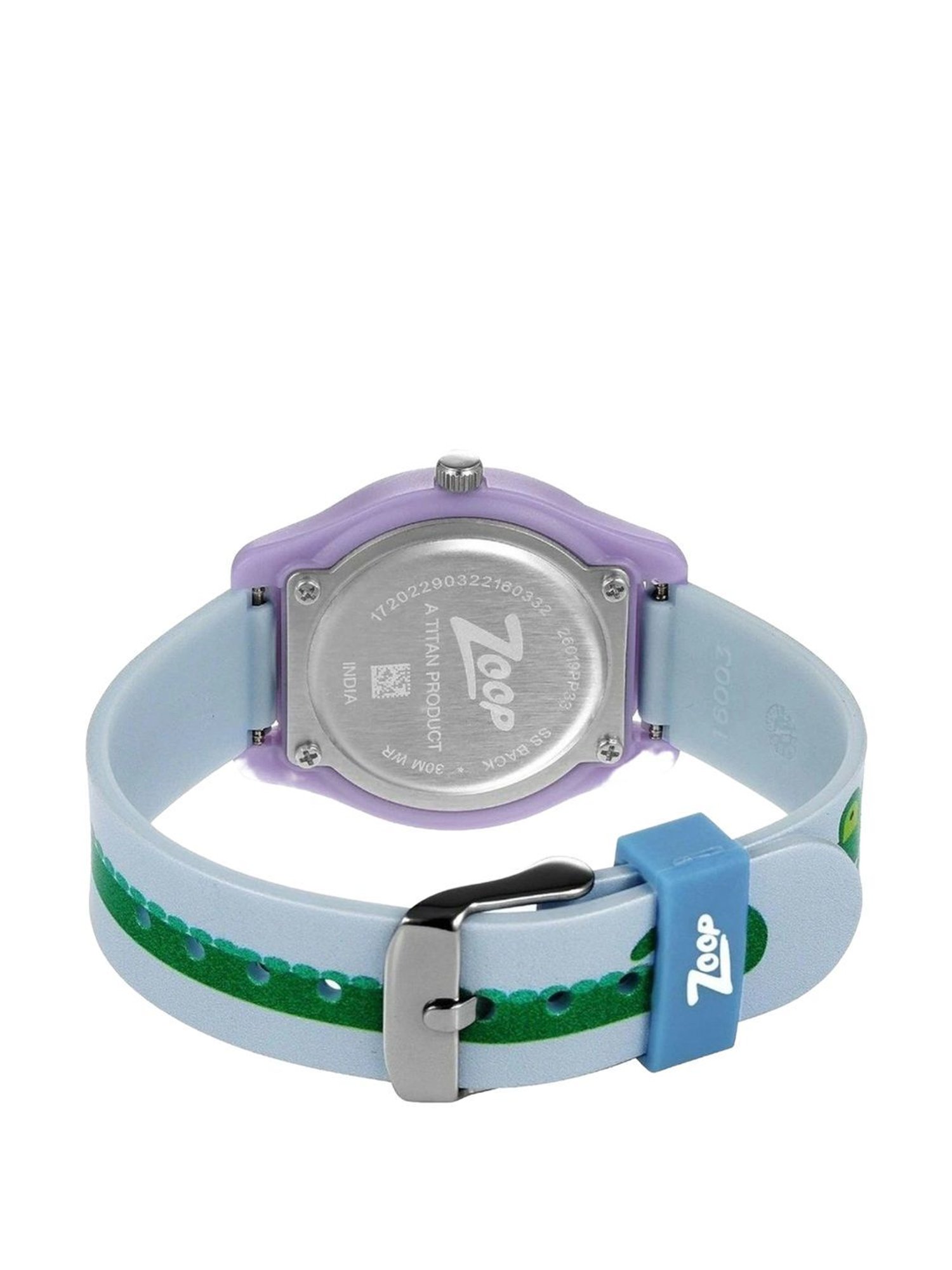 Zoop NS26019PP33W Unisex Analog Watch