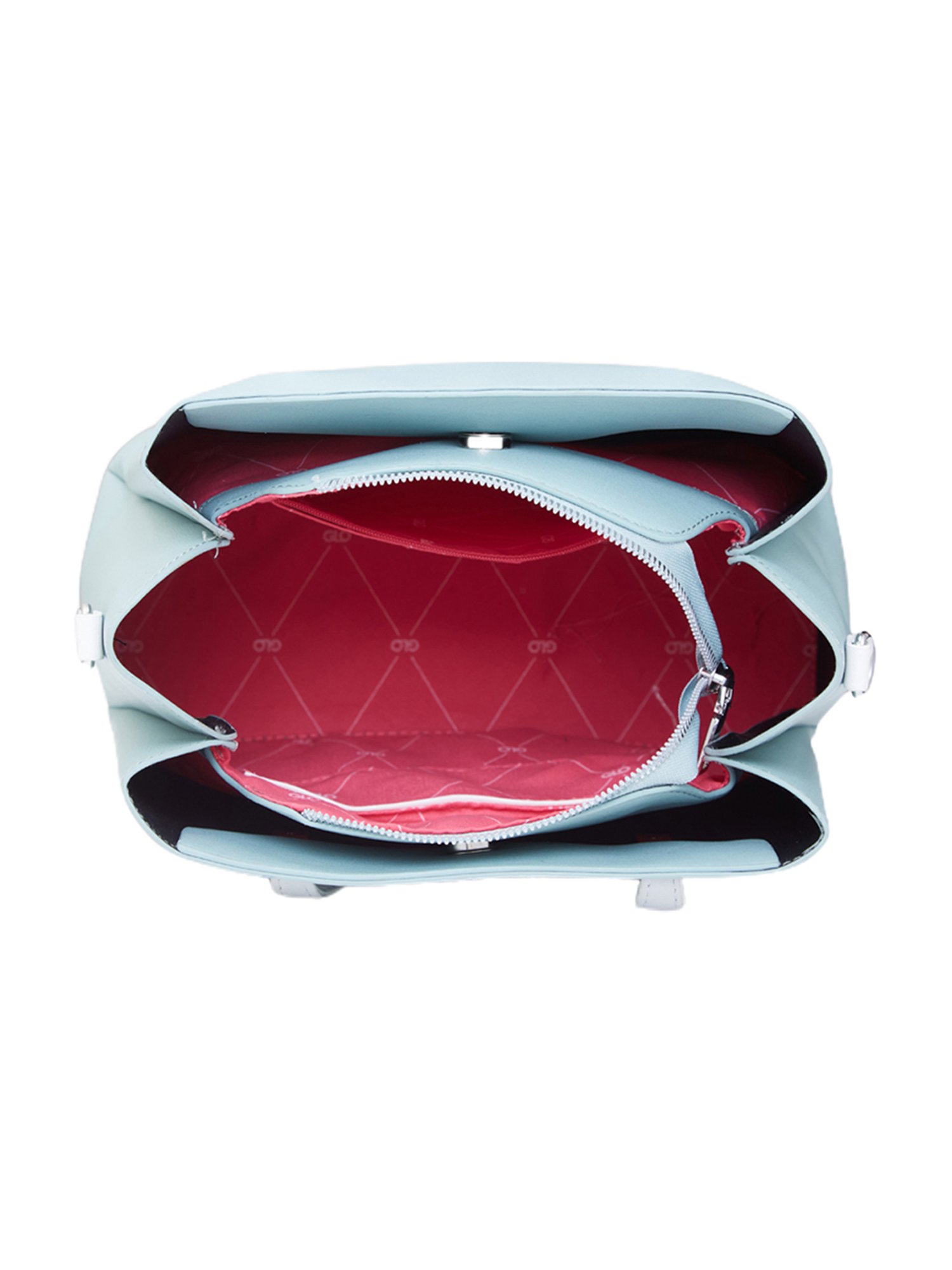 Globus Iceberg Blue Solid Medium Handheld Handbag