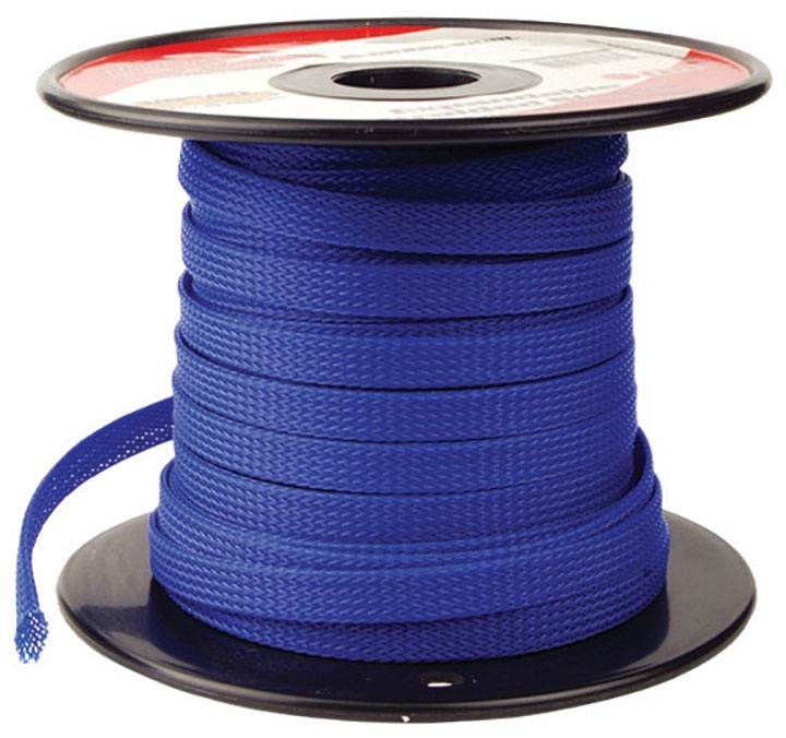 NIPPON IS-BR6M-100BL Installation Solution Expandable Braided Sleeve Blue 1/4