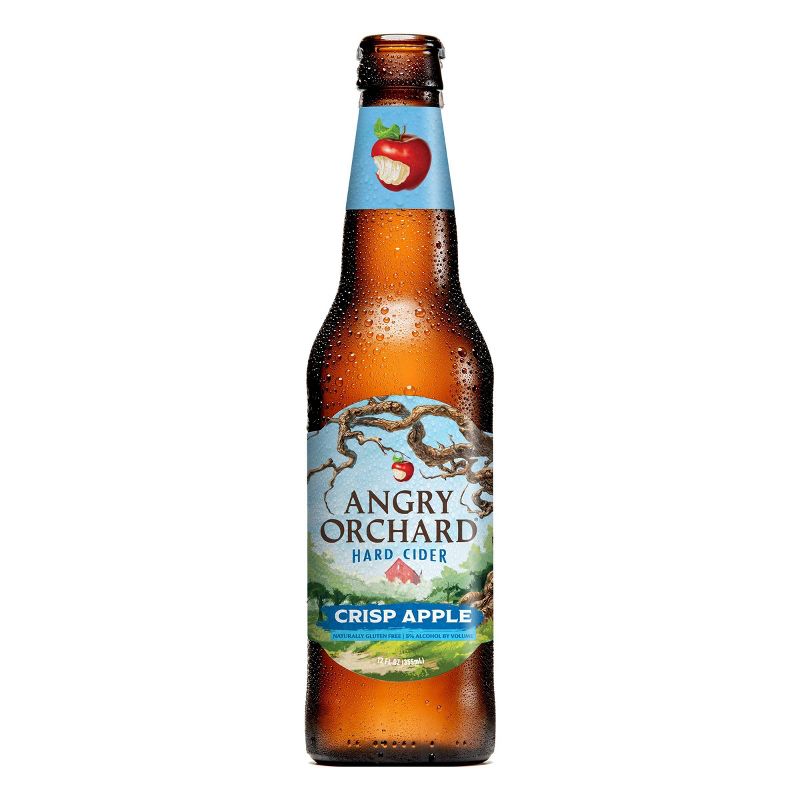 Angry Orchard Crisp Apple Hard Cider - 12pk/12 fl oz Cans