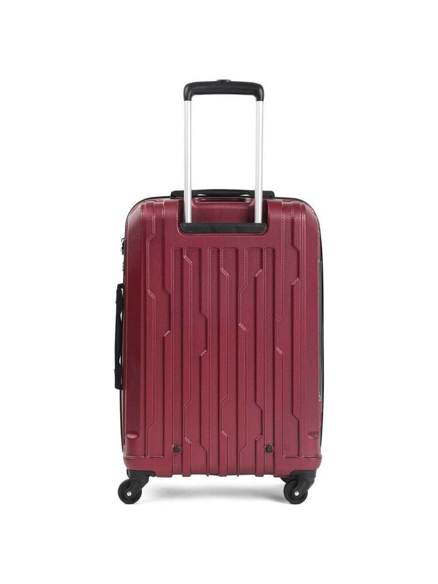 Skybags Salsa Red Solid Hard Medium Trolley Bag - 46 cm