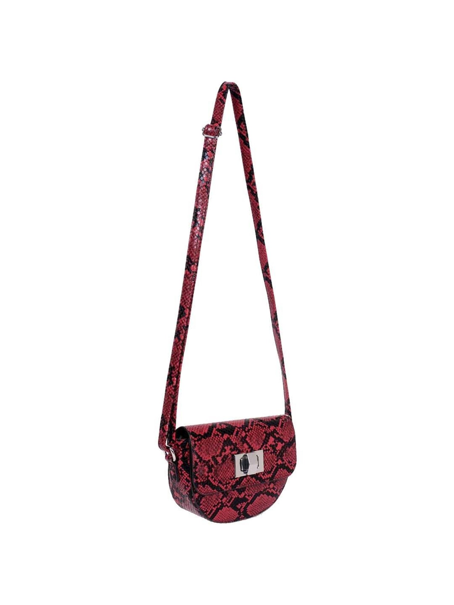 BELWABA Red Textured Small Sling Handbag