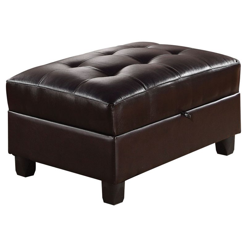 Storage Ottomans Espresso Brown - Acme Furniture