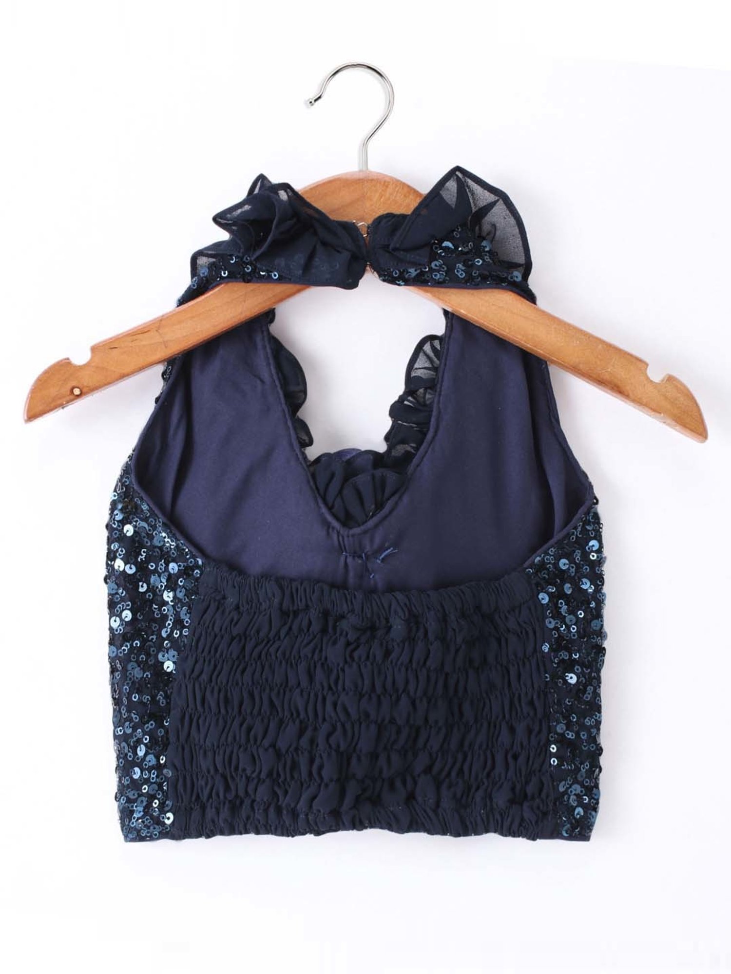 TWISHA Kids Navy Applique Top Set