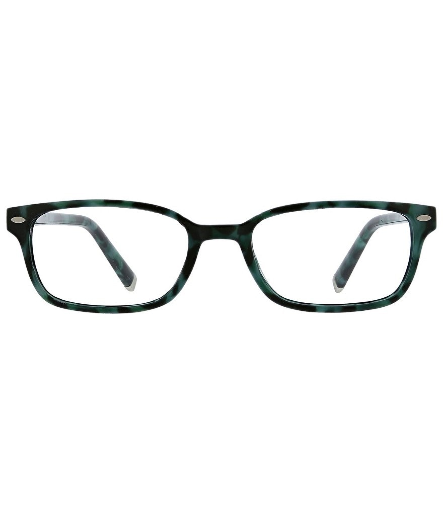 Peepers Cooper Green Tortoise Blue Light Reader Glasses