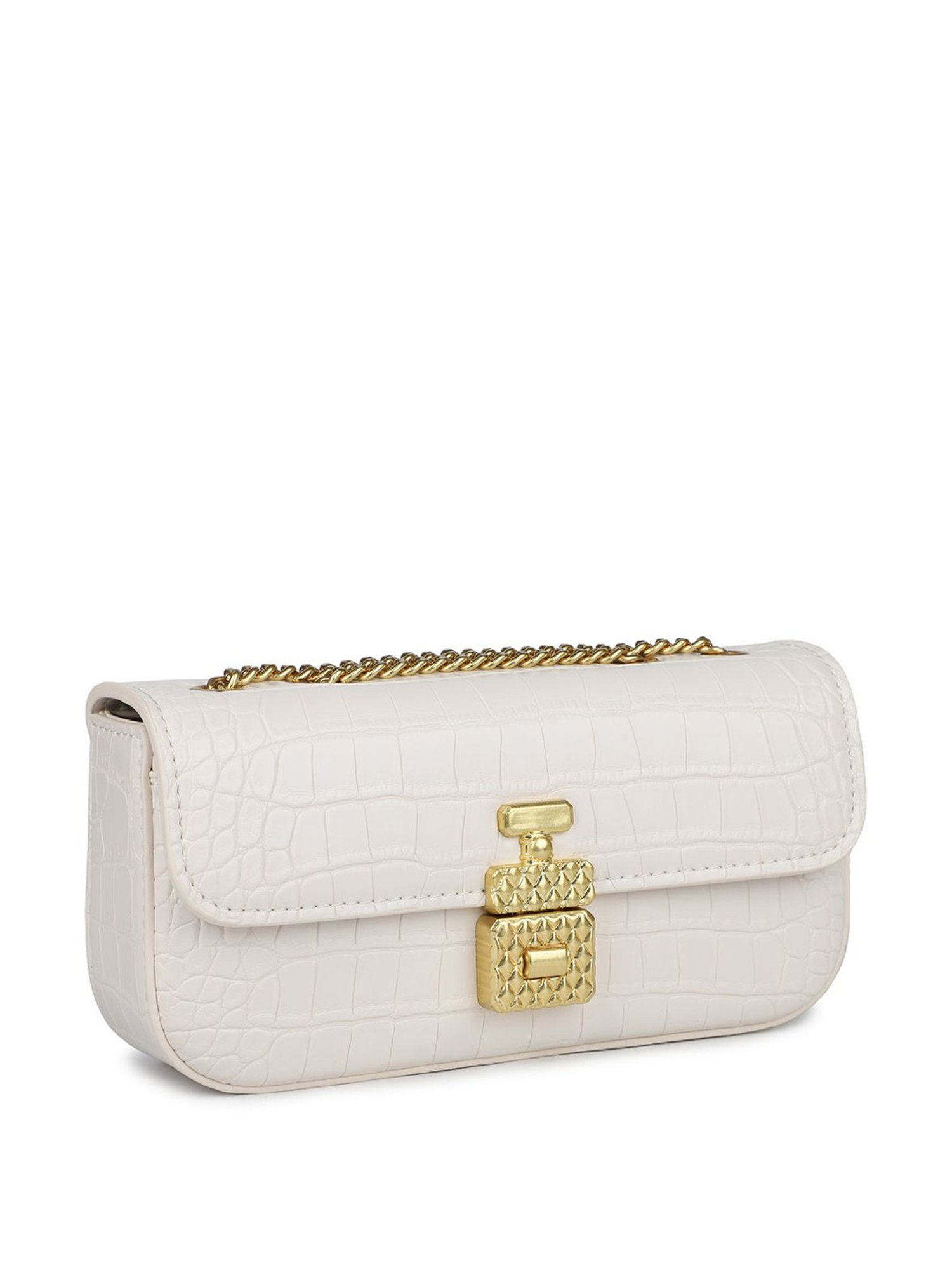 PERQUISITE STEPHANIE Brown Solid Small Sling Handbag