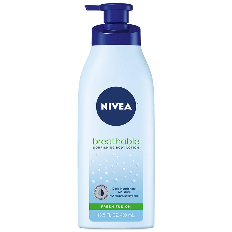 NIVEA Breathable Fresh Fusion Body Lotion - 13.5 fl oz