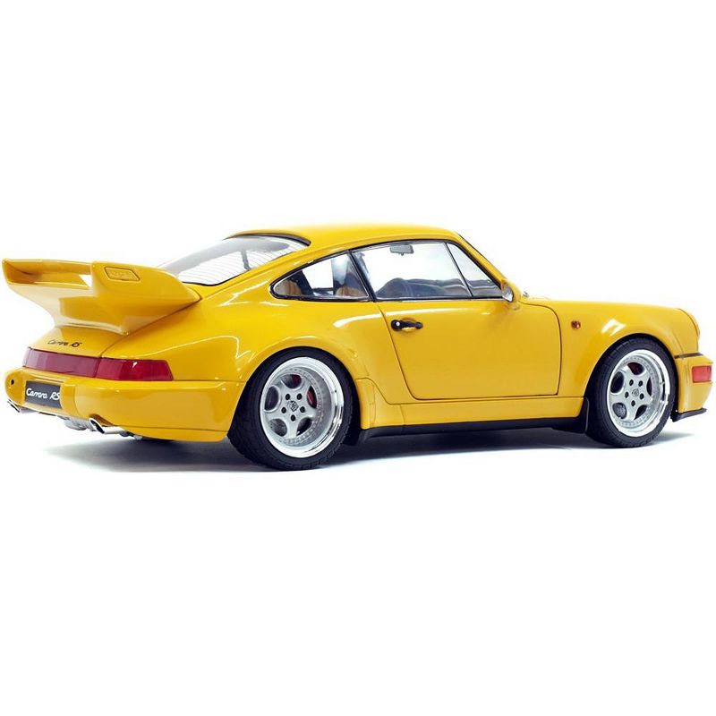 1990 Porsche 911 964 3.8 RS Jaune Yellow 1/18 Diecast Model Car by Solido