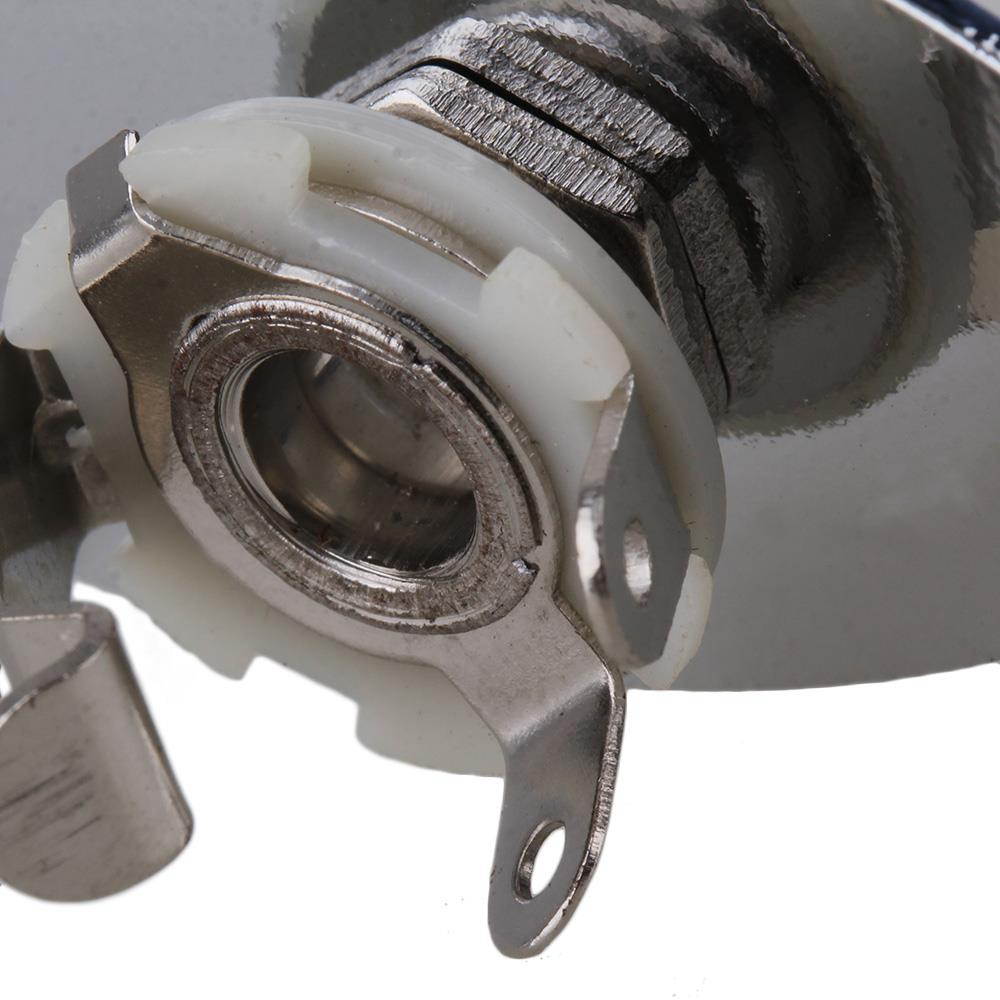 BQLZR Output Jack Plate Oval Mounting Screws for Electric Guitar Set of 10