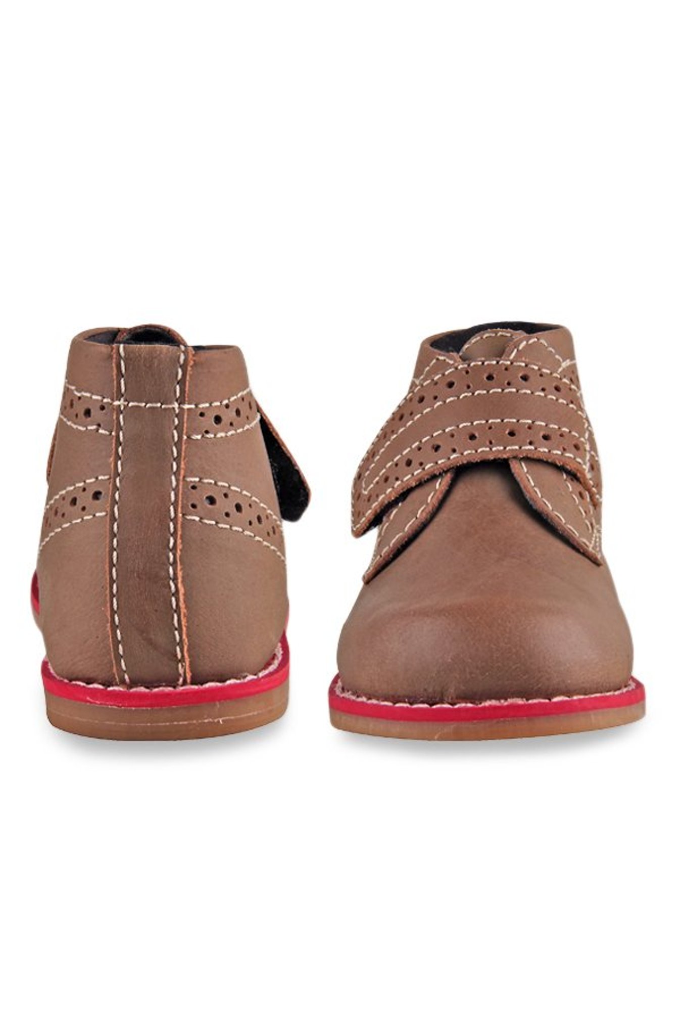 Beanz Kids Terrain Dark Tan Derby Boots