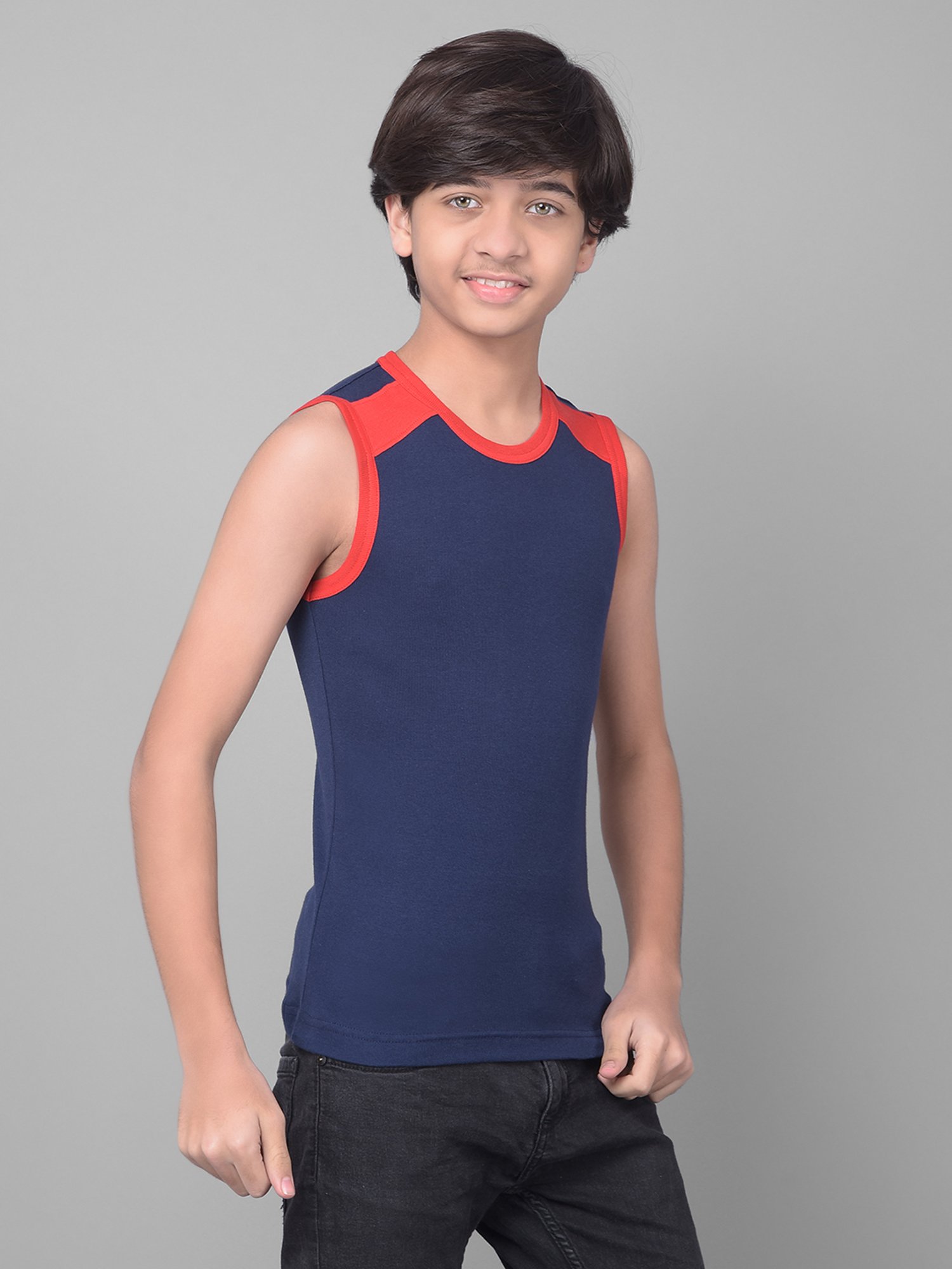 Dyca Boys Assorted Printed Vest (Pack Of 4)