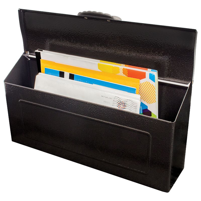 Gibraltar Mailboxes Amboy Wall Mount Mailbox Black