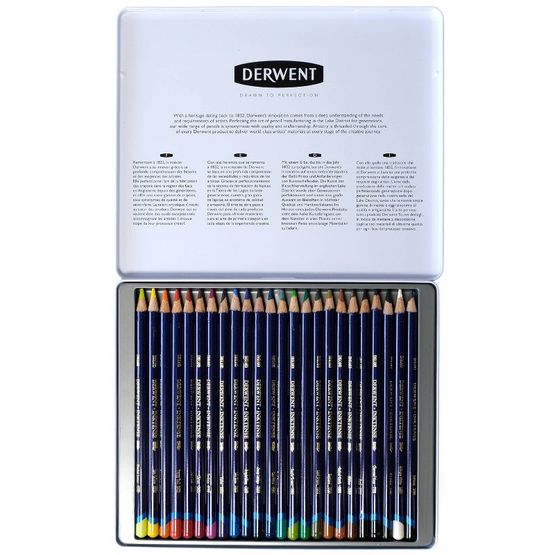 Inktense Pencil Set 24ct - Derwent