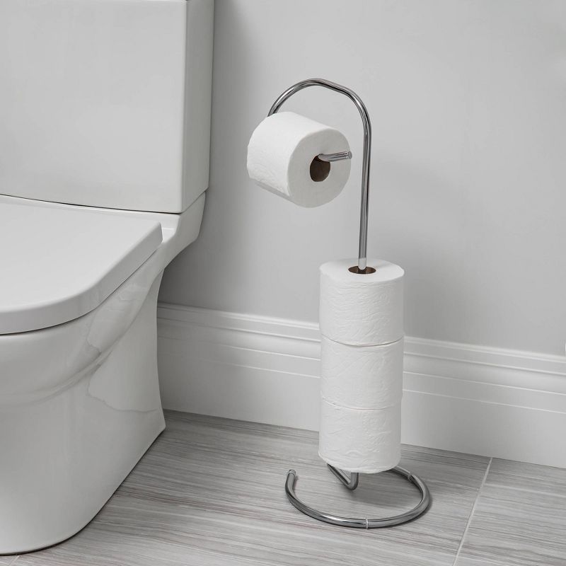 Loo Toilet Caddy Chrome - Better Living Products