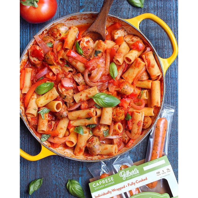 Gilbert's Craft Sausage Caprese Chicken Sausage - 10oz