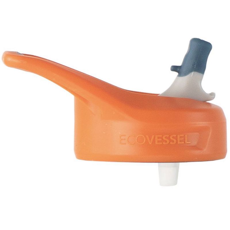 EcoVessel 12oz Frost Insulated Stainless Steel Kids' Water Bottle with Straw Top - Dinosaur