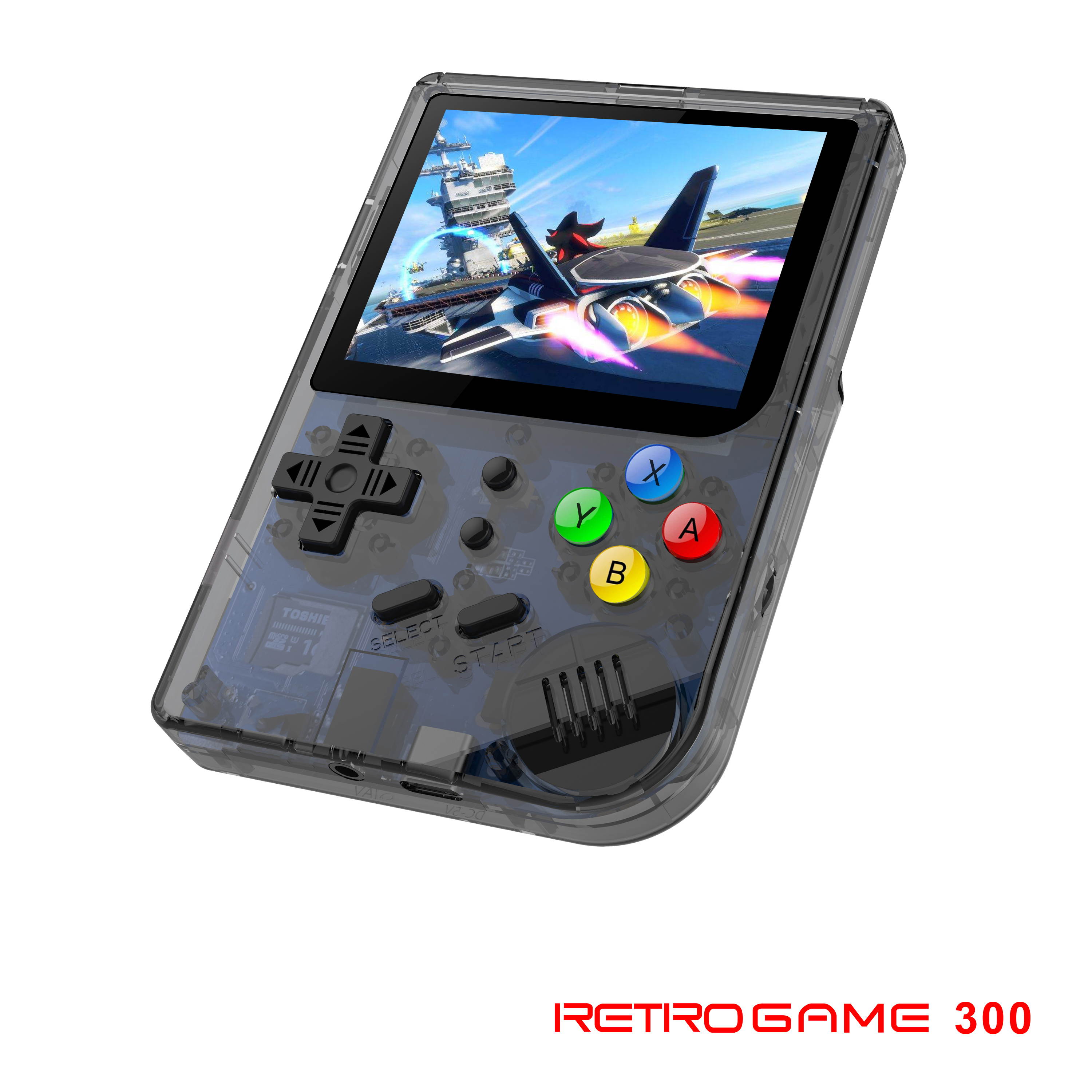 Open source handheld RG300 new Tony system GBA arcade nostalgic handheld game console 64G memory
