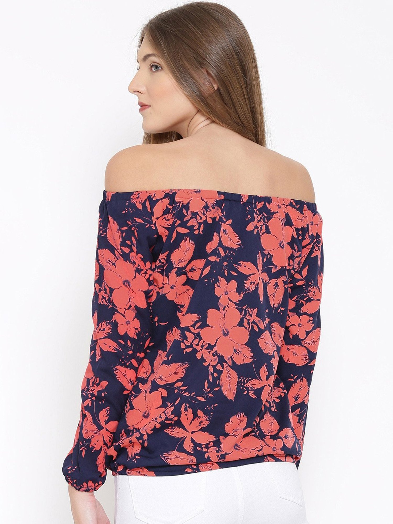 Rare Blue Printed Top