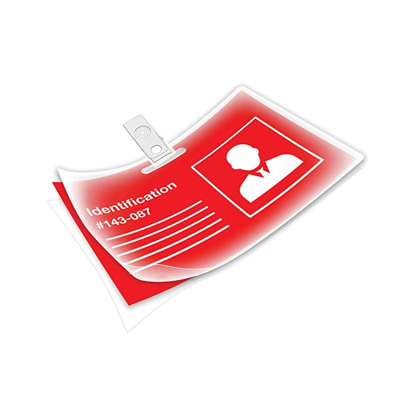 52033 Laminating Pouches 5mil 3 78 x 2 58 ID Size Pack of 25