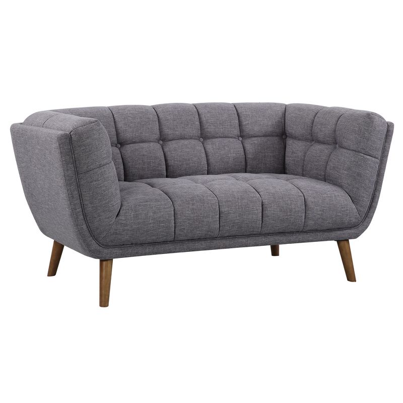 Ali Upholstered Loveseat Dark Shadow Blue - HOMES: Inside + Out