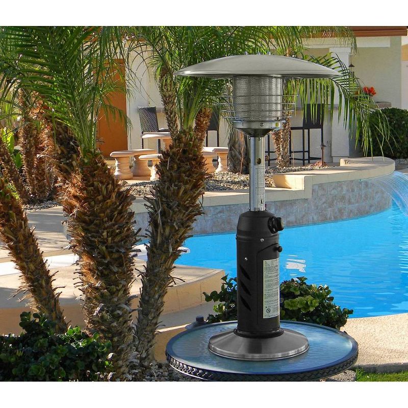 Garden Sun Tabletop Patio Heater - Black - AZ Patio Heaters