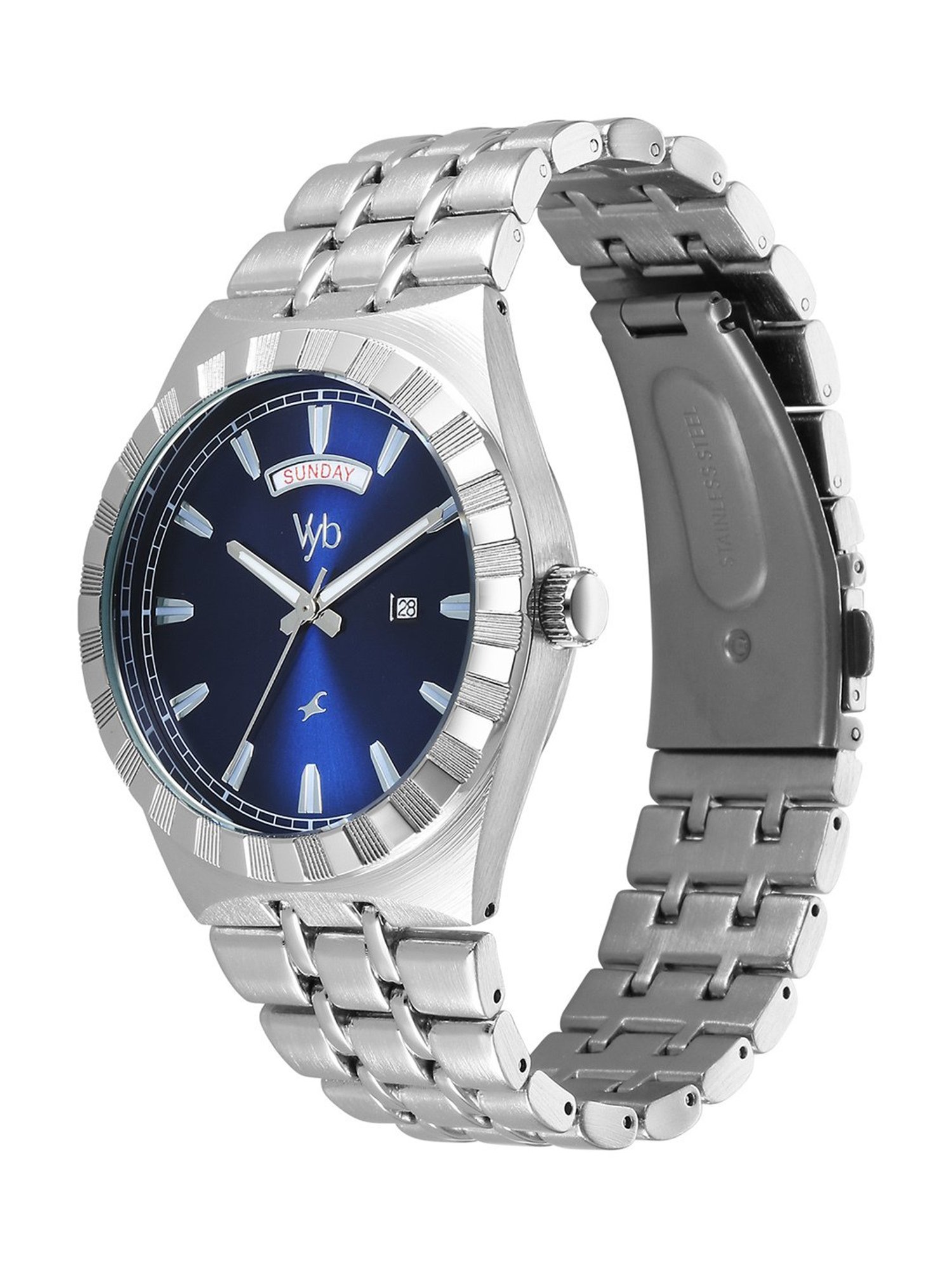 Fastrack Vyb 3.0 FV30003SM01W Analog Watch for Men