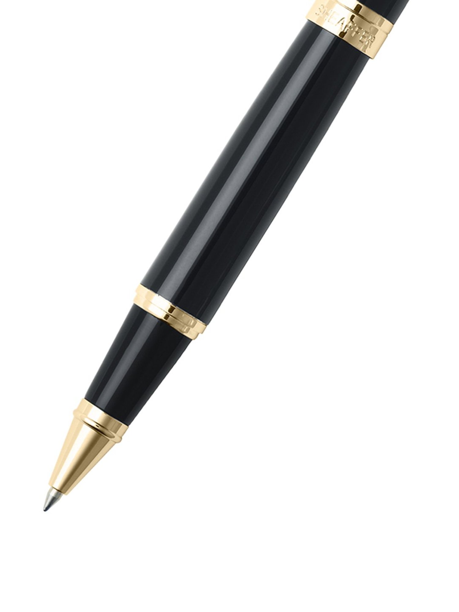Sheaffer Black Metal Roller Ball Pen