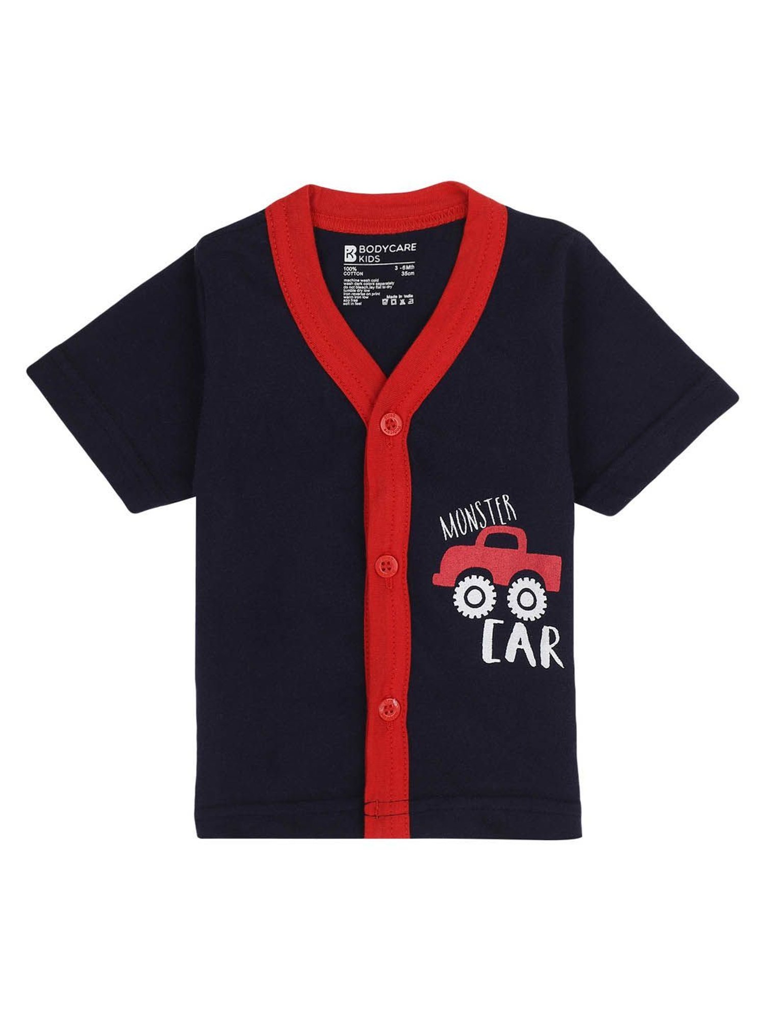 Bodycare Kids Assorted Printed Jhablas (Pack Of 3)