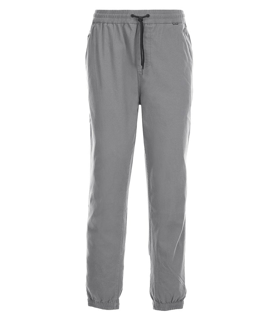 Hurley Drawcord Waist Outsider Icon Straight-Fit Jogger Pants