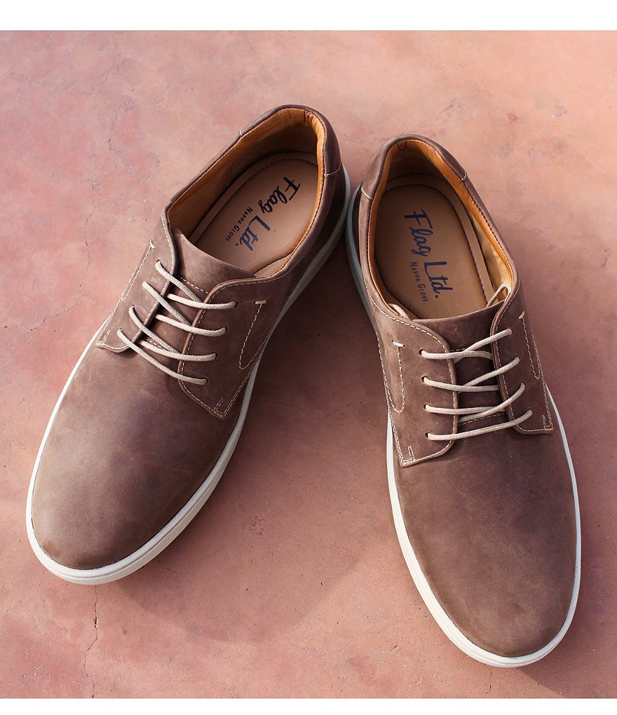 Flag LTD. Men's Boardwalk Plain Toe Lace-Up Oxfords