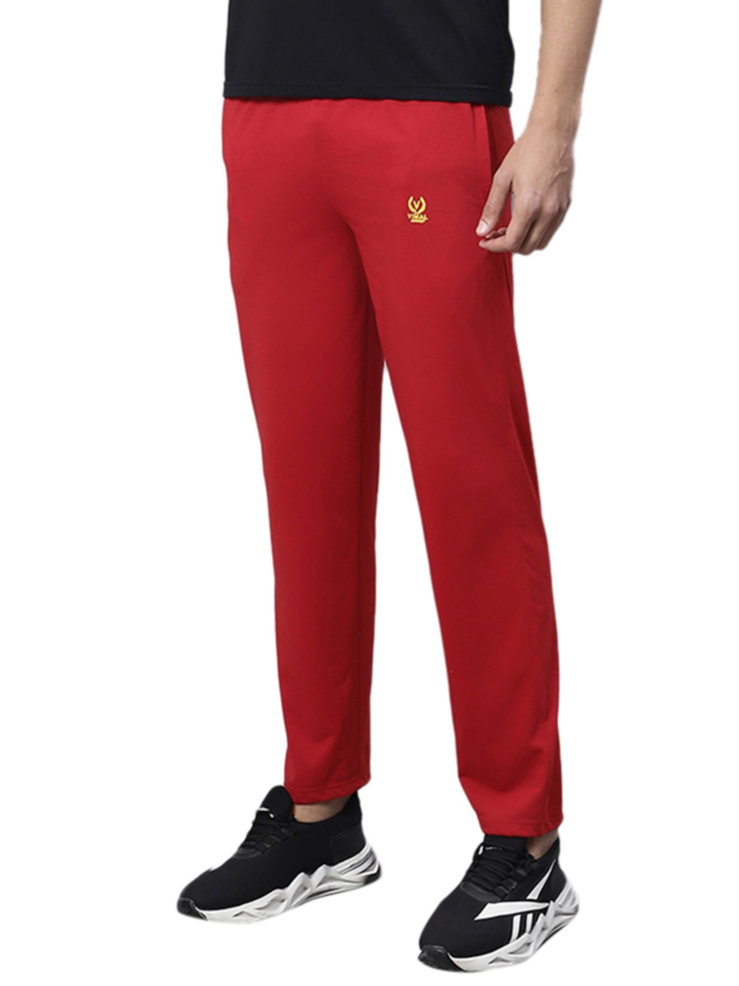 Crimsoune Club White Cotton Regular Fit Printed Lounge Shorts