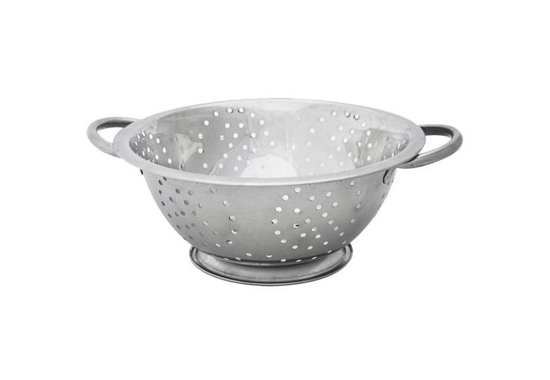 Home Basics 3 QT Stainless Steel Deep Colander