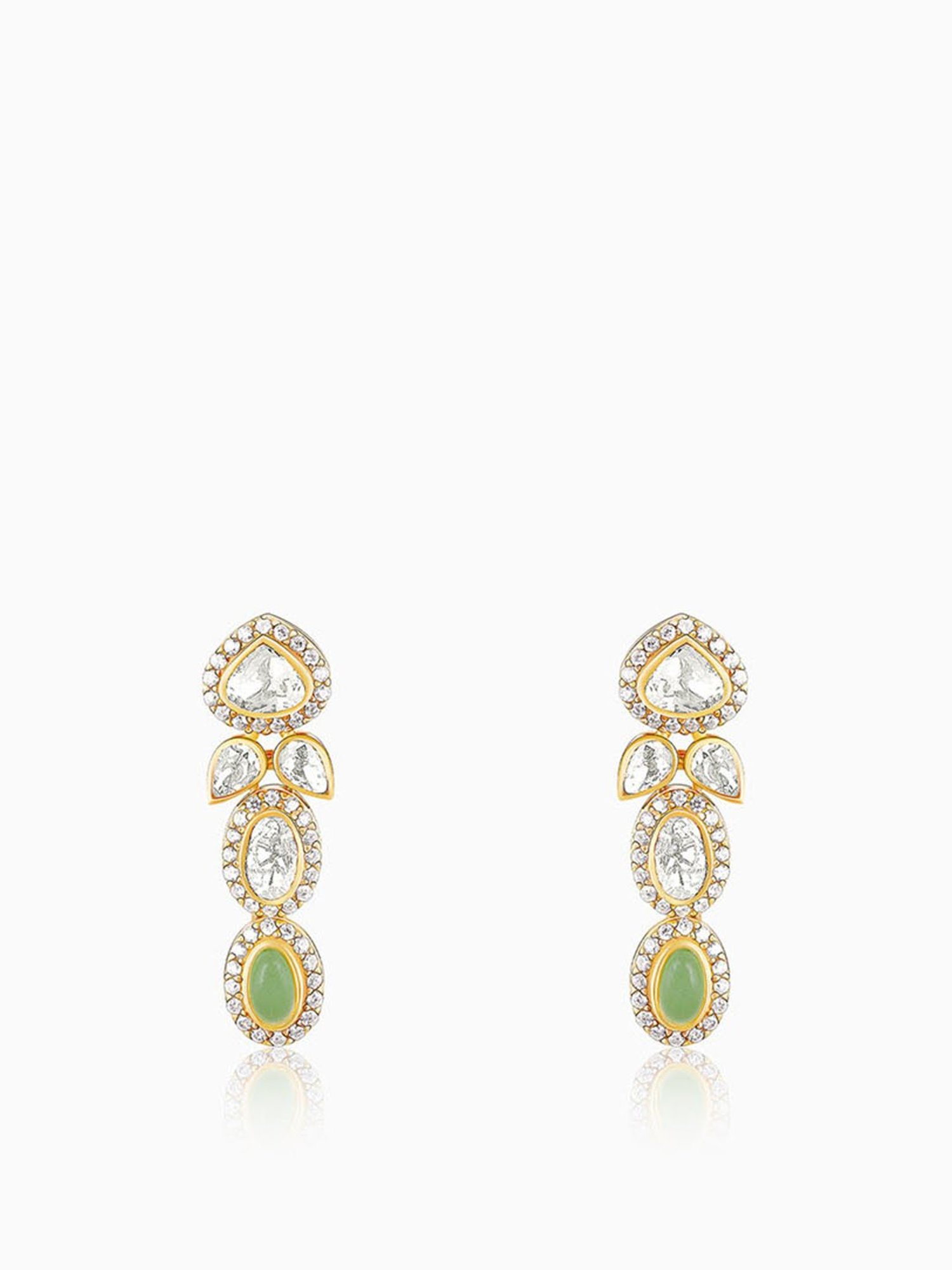 GIVA 92.5 Sterling Silver Party Drop Earrings for Women