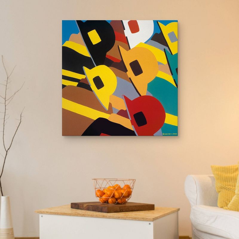 35" x 35" In Unity by Synthia Saint James Canvas Art Print - Masterpiece Art Gallery