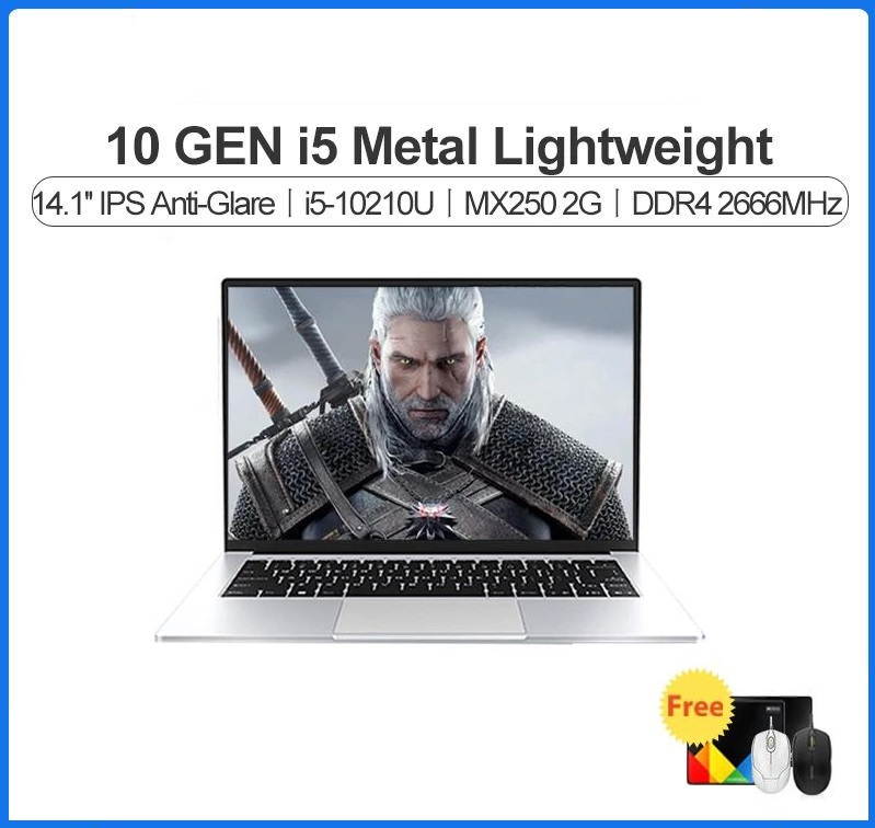 MECHREVO-S1PRO Business Laptop/Notebook 2 in 1(Intel Core i5-10210U+MX250 2GB Dedicated Graphics/16GB RAM/512GB SSD/14.0&rdquo; ) MECHREVO Light and Thin Notebook