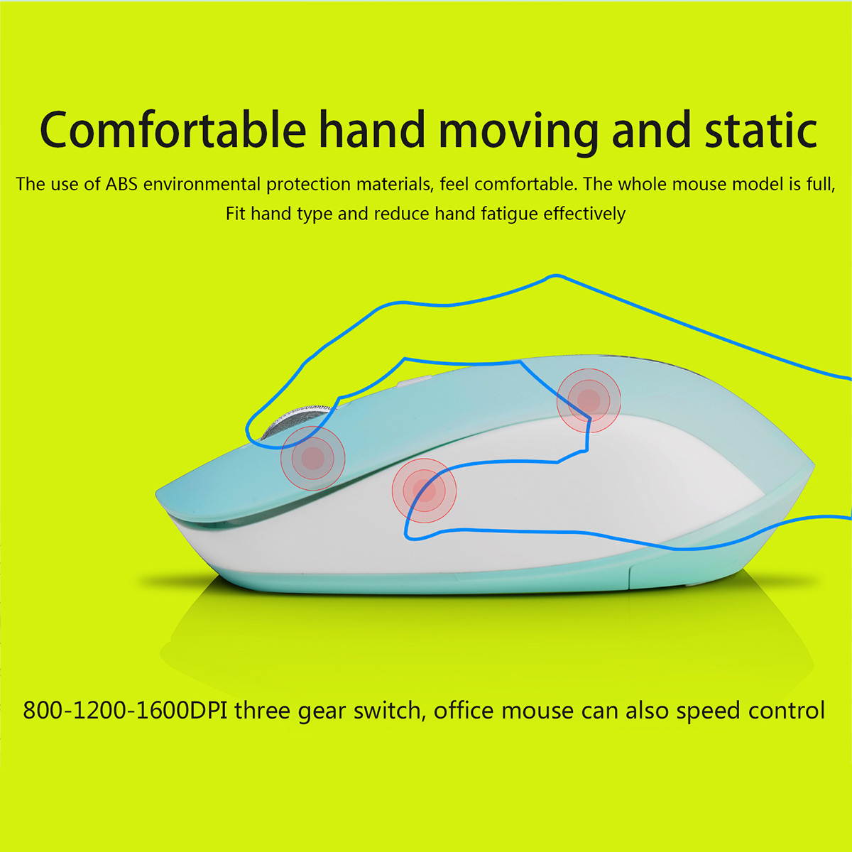 UrChoiceLtd&reg; Keyboard Mouse Combo Ajazz 352i Wireless Retro Punk Design Ultra Slim Silent Mute Usb Multimedia Ergonomic Metal Keyboard Mouse Sets Optical 1600DPI 4 Buttons