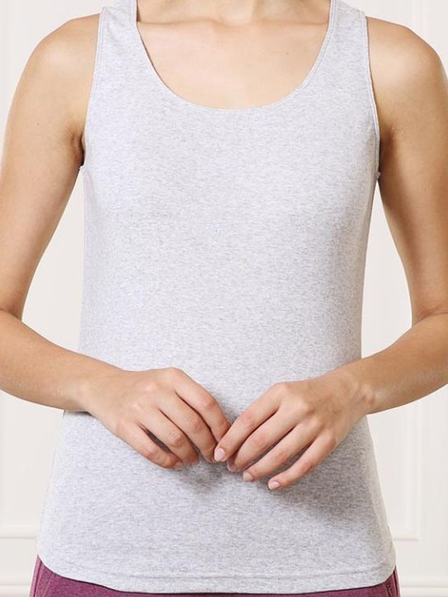 Enamor White Non-Padded Camisole