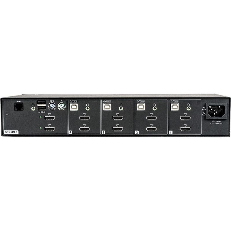 Cybex SC940H Secure KVM Switch - 4-Port, Dual Display, HDMI in, HDMI out, Secure KVM