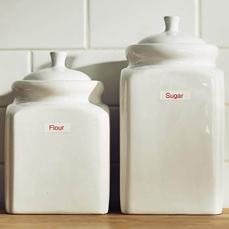 Genuine PTouch TZE232 Tape 12quot 047 mm Standard Laminated PTouch Tape Red on White Laminated for Indoor or Outdoor Use WaterResistant 262 ft 8m SinglePack