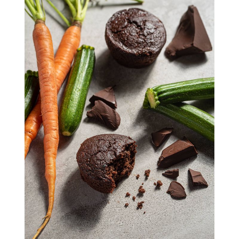 Garden Lites Veggies Made Great Frozen Double Chocolate Muffins - 12oz/6ct