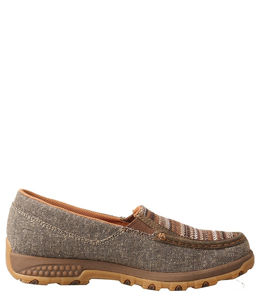 Twisted X Women's ecoTWX&reg; Slip-On Driving Mocs with CellStretch&reg;
