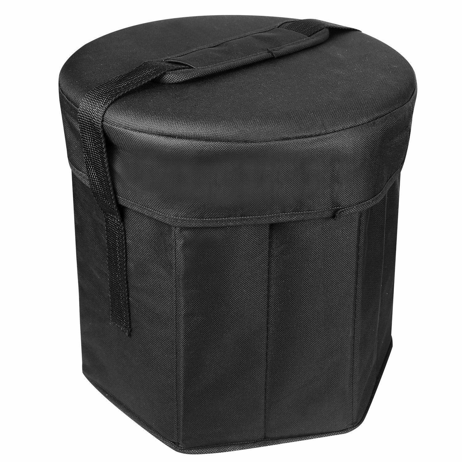 12 Qt Collapsible Soft Sided Insulated Cooler Bag Seat Outdoor Camping Traveling