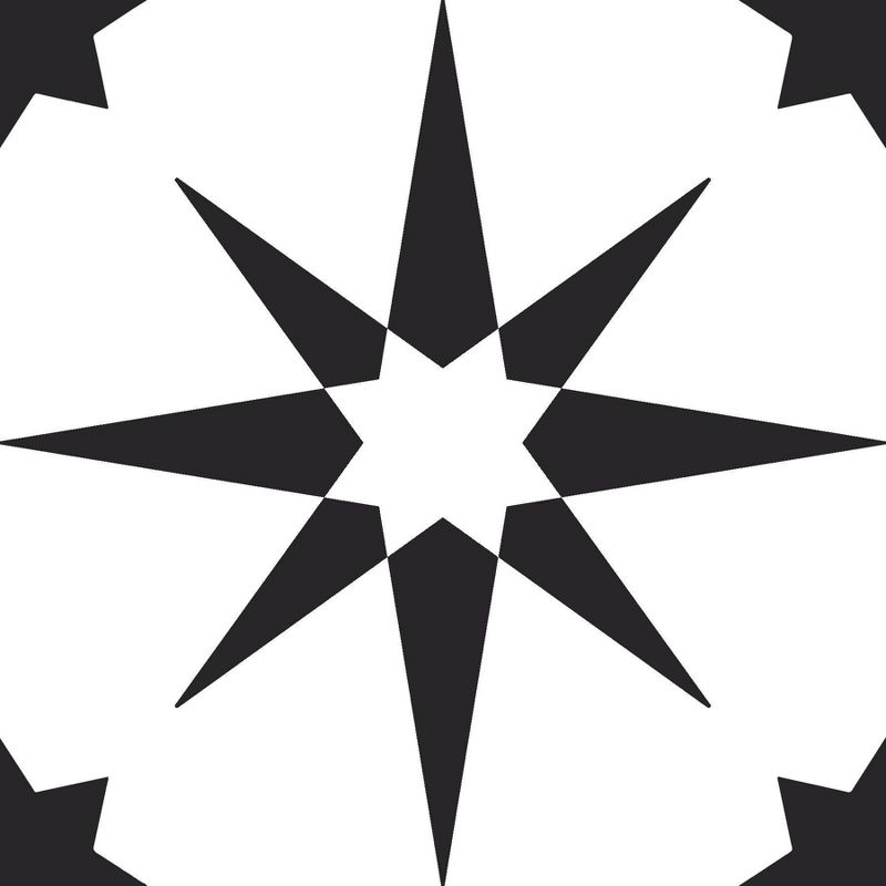 FloorPops Set of 20 Altair Peel & Stick Floor Tiles