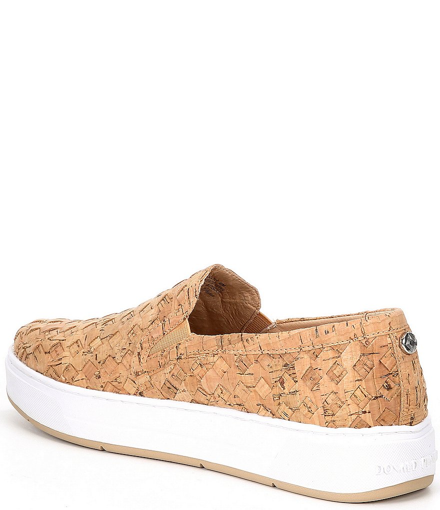 Donald Pliner Rally Woven Cork Sneakers
