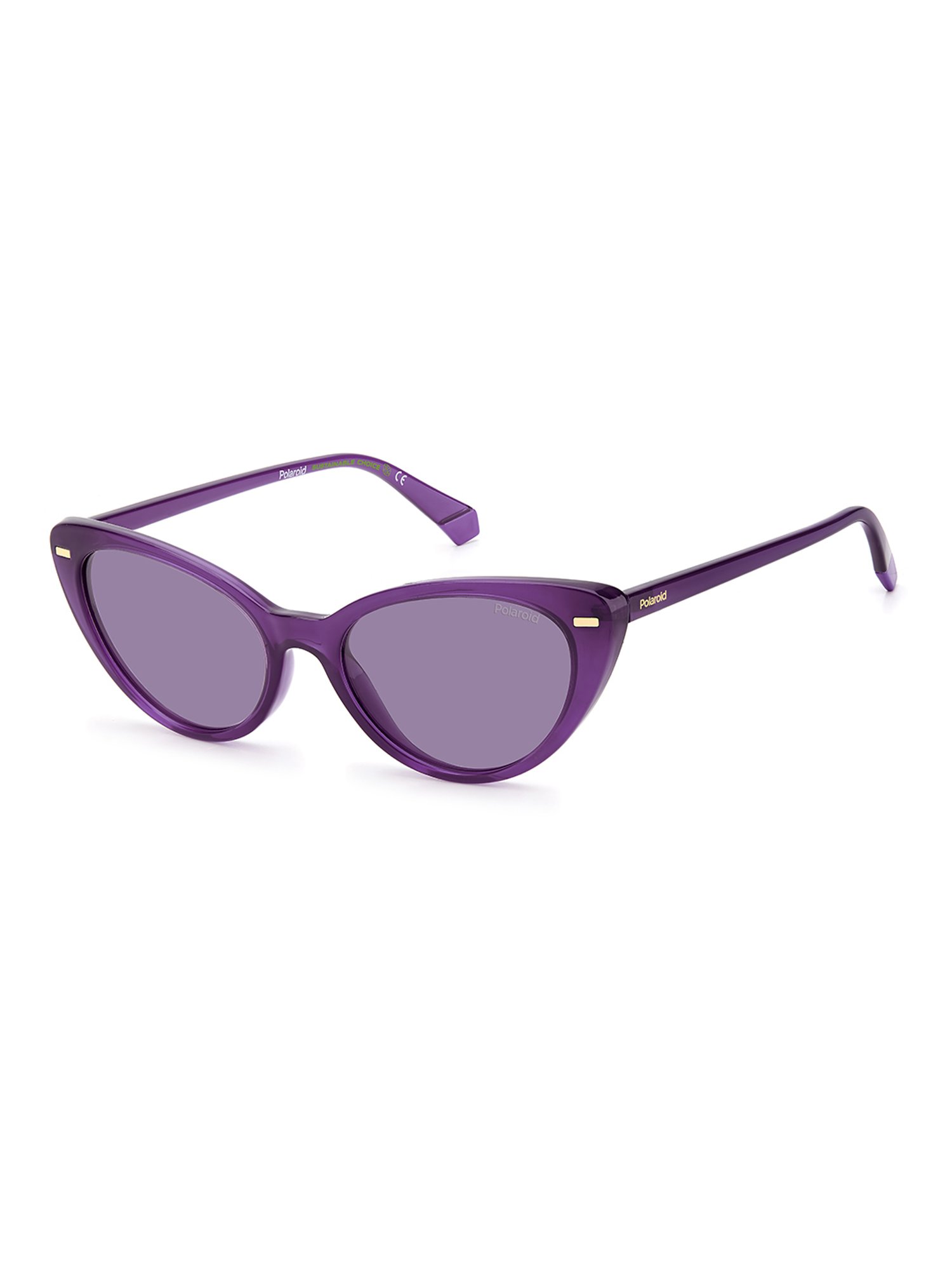 Polaroid Violet Cat Eye Sunglasses for Women