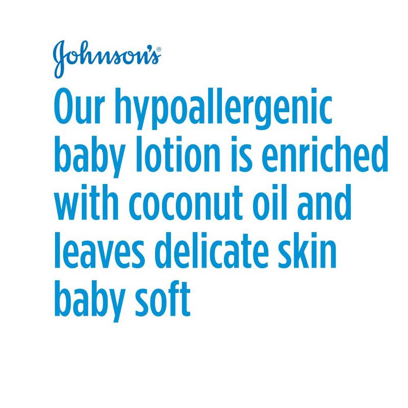 Johnson's Moisturizing Pink Baby Lotion with Coconut Oil - 27.1oz
