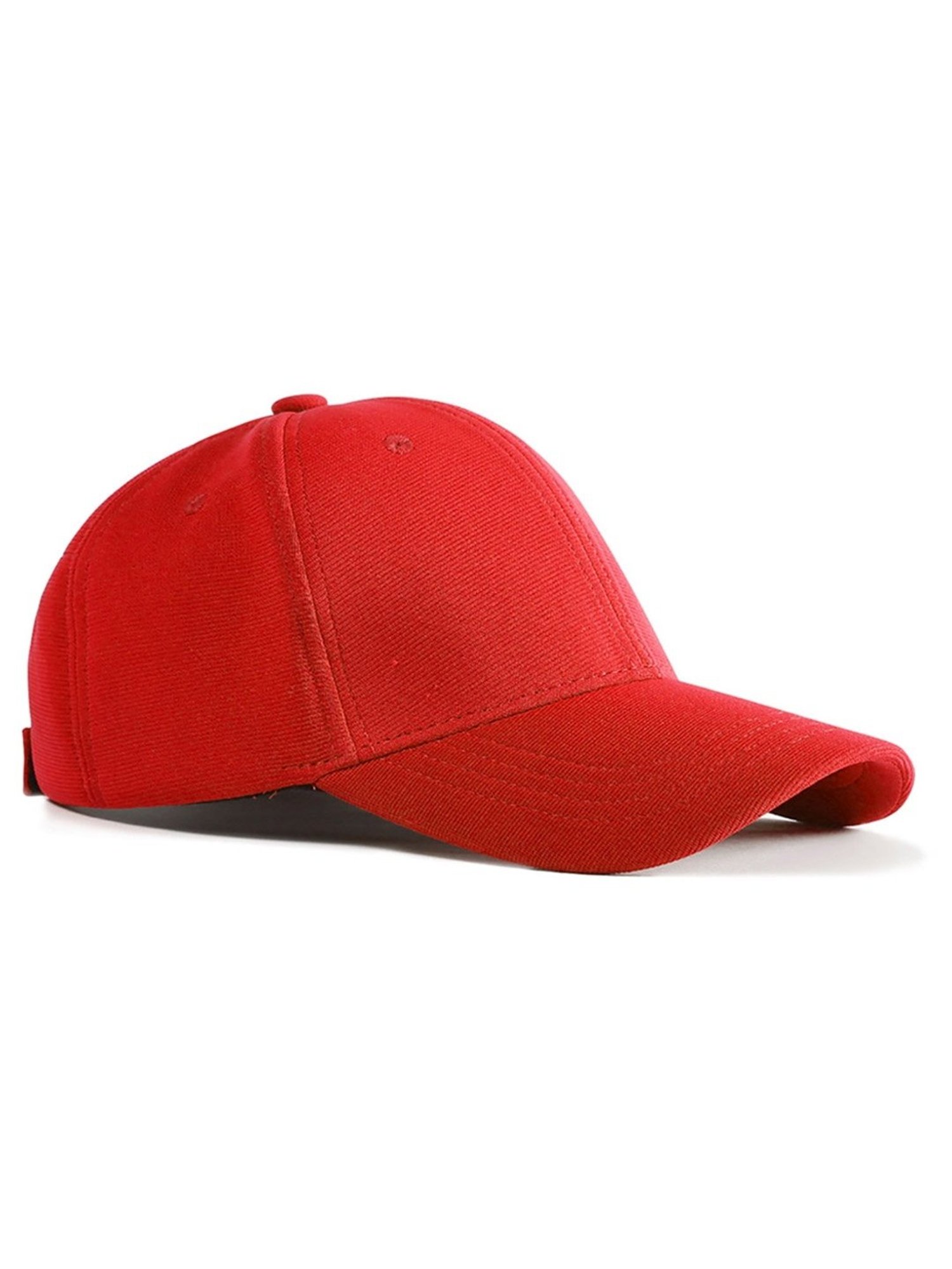 Omtex Unisex Polo Polyester Cap (Ruby Red) Size - Free Size