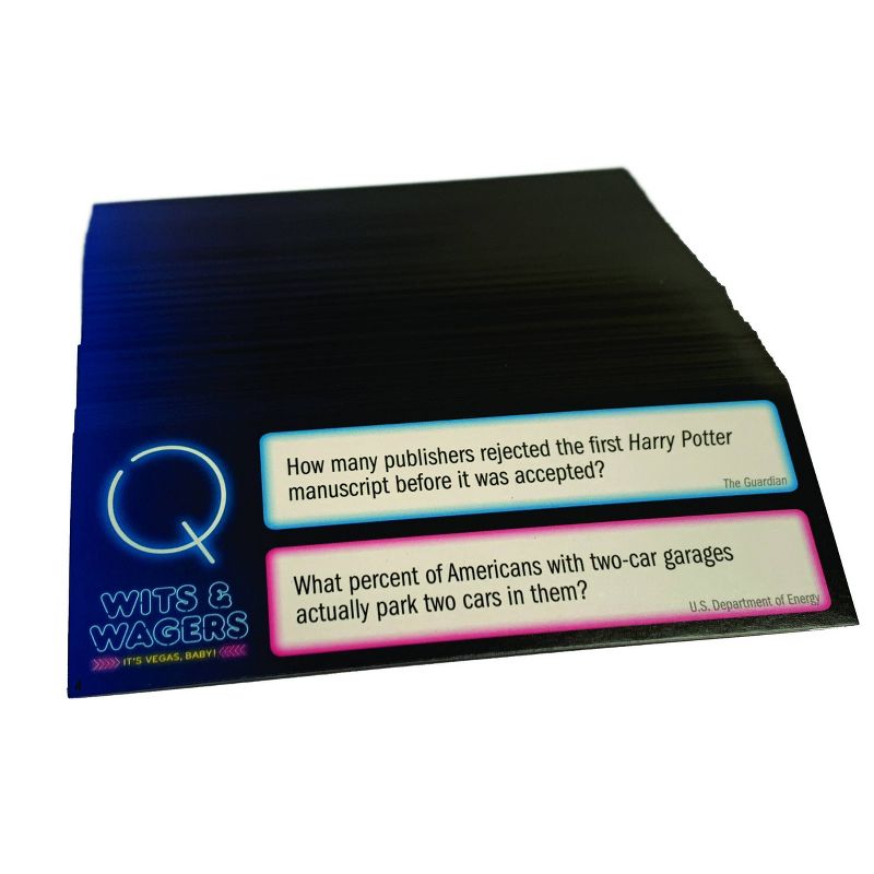 Wits & Wagers Vegas Board Game