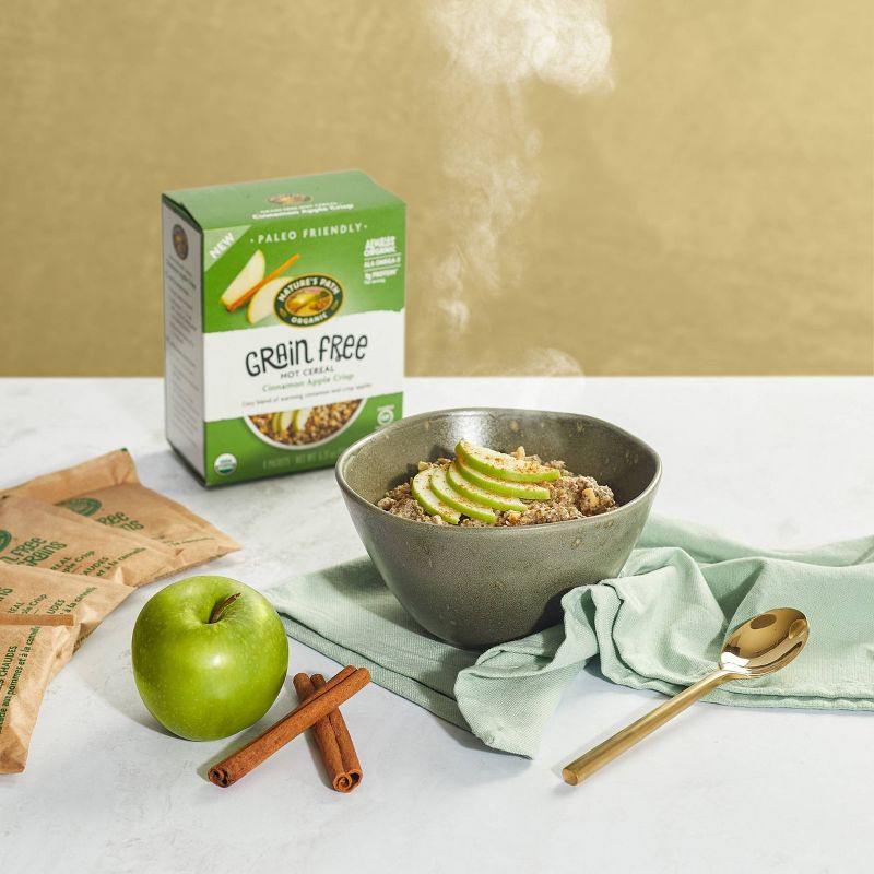 Nature's Path Grain Free Cinnamon Apple Oatmeal - 6.21oz