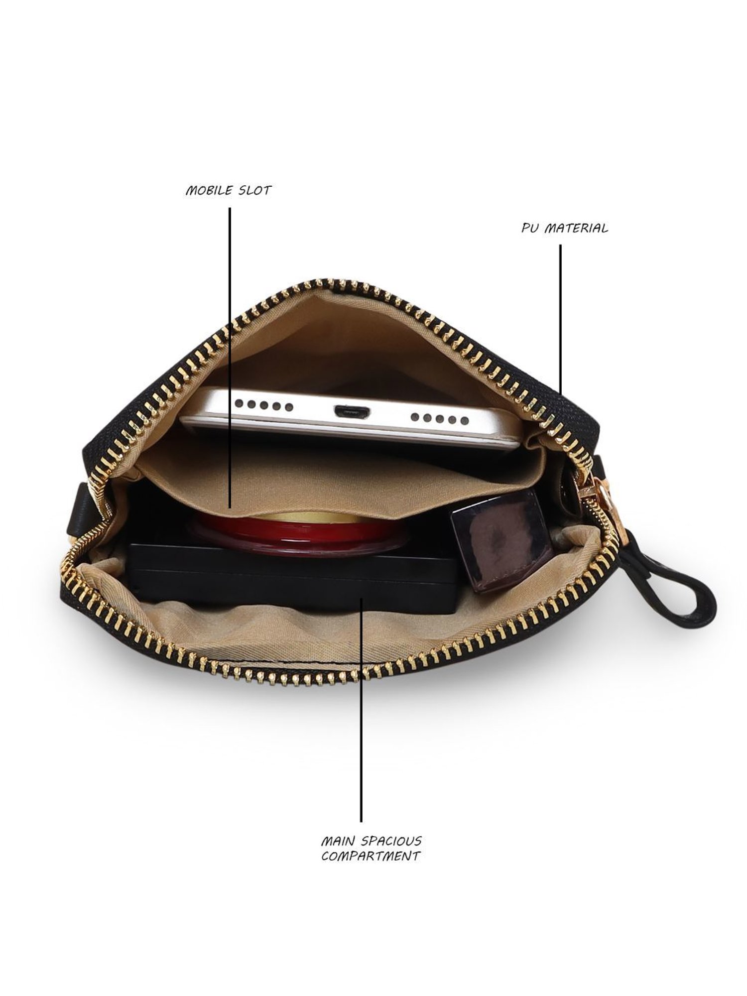 Sabhyata Multicolor Printed Small Cross Body Bag